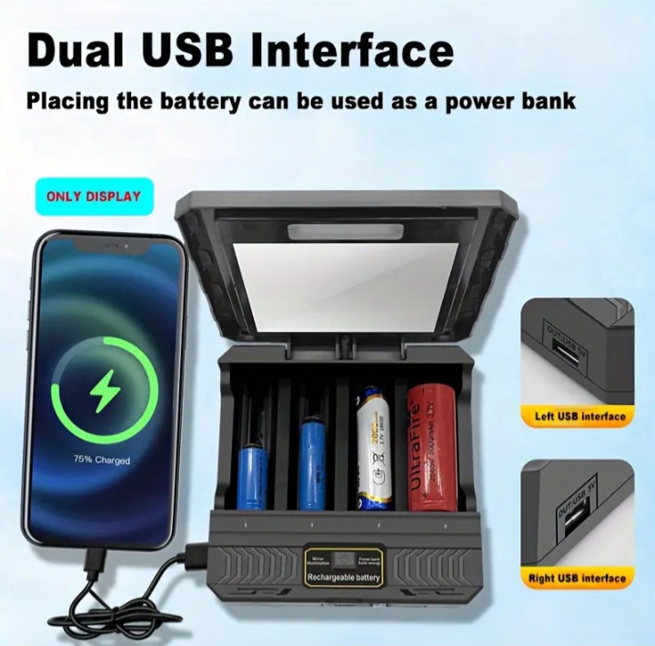 Limited Charging Options for 18650 Batteries